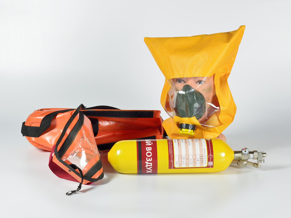 Самоспасатель Фенист-300-2 на сжатом воздухе изолирующий (20 мин.)